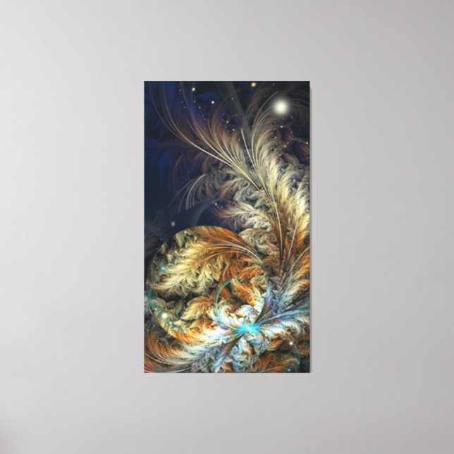 Arbetsyta med radbyte canvastryck (Framsida)