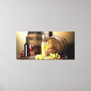 Arbetsyta med radbyte canvastryck