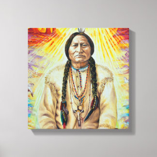 Arbetsyta med radbyte canvastryck