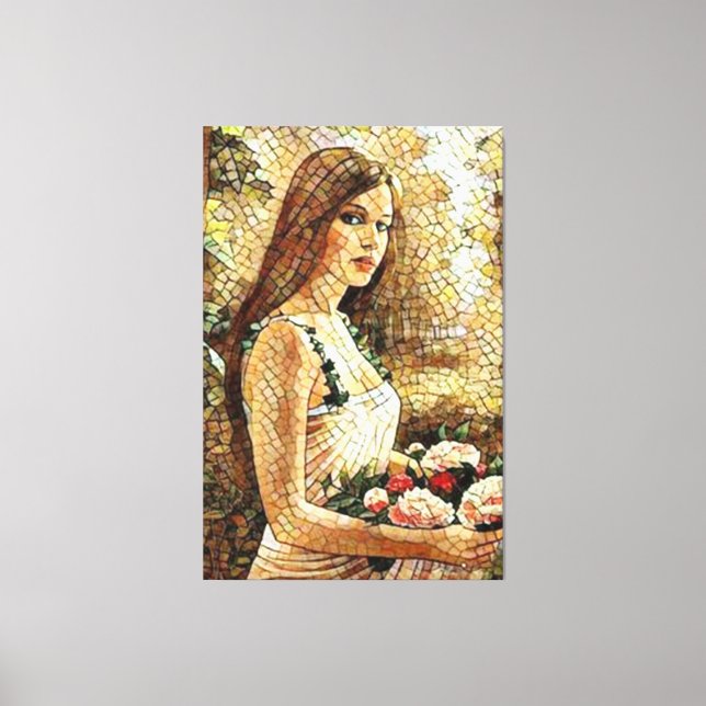 Arbetsyta med radbyte canvastryck (Framsida)