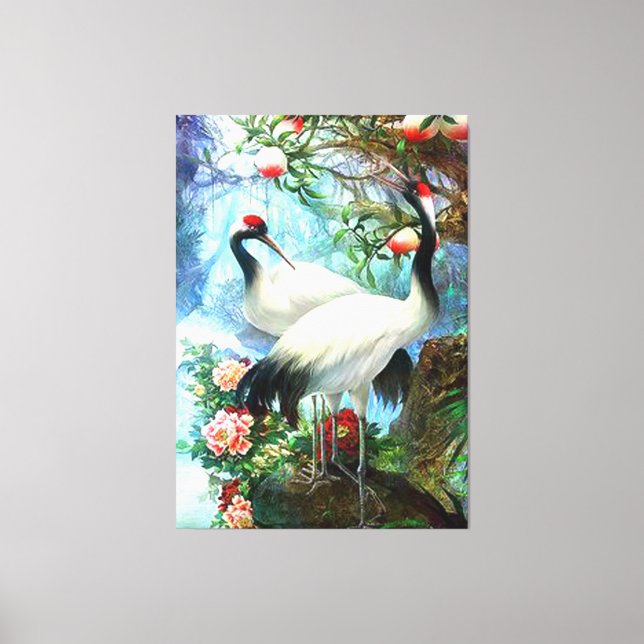 Arbetsyta med radbyte canvastryck (Framsida)