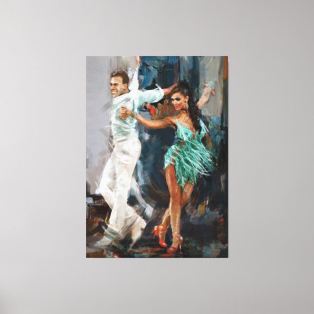 Arbetsyta med radbyte canvastryck (Framsida)