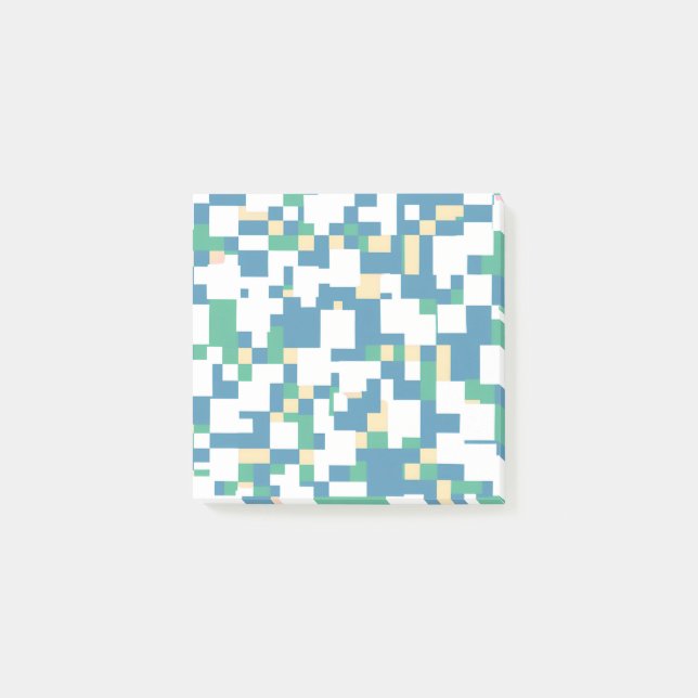 Arbetsytor i Vår vid Pastellkontroll Post-it Block (Framsida)