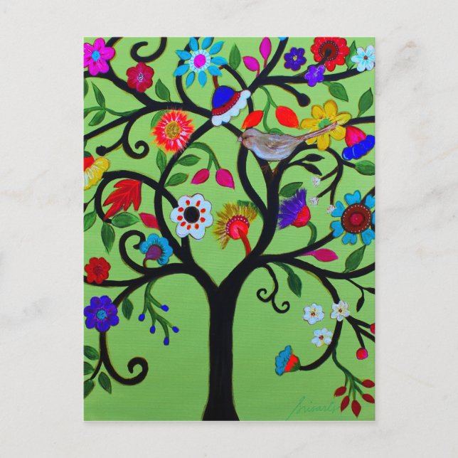 ARBOL DELA VIDA VYKORT (Framsida)