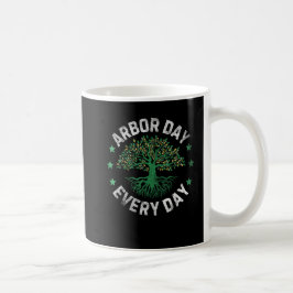 Arbordagen varje dag Lycklig-arbordagen Kaffemugg