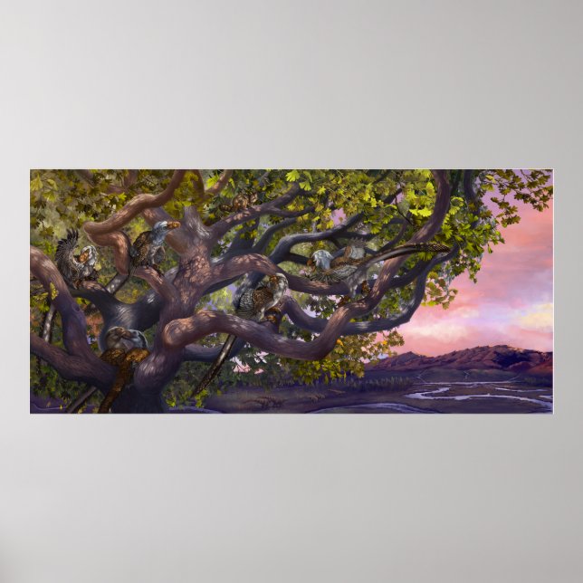 Arboreal Deinonychus Poster (Framsidan)