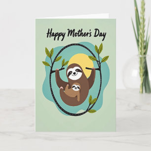 Arboreal Mors Dag Konstkort Kort