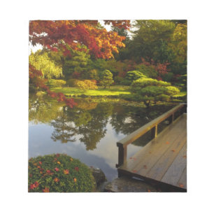 Arboretum, Japansk trädgård, Seattle, Washington, Anteckningsblock