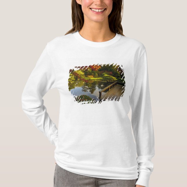 Arboretum, Japanska trädgården, Seattle, Washingto Tee Shirt (Framsida)