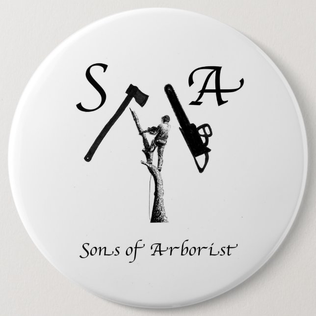 Arborist Arb Art chainszawa lumberjack Knapp (Framsida)