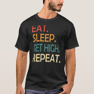 Arborist Träd Cutter Eat Soat Högt Upprepa lum T Shirt