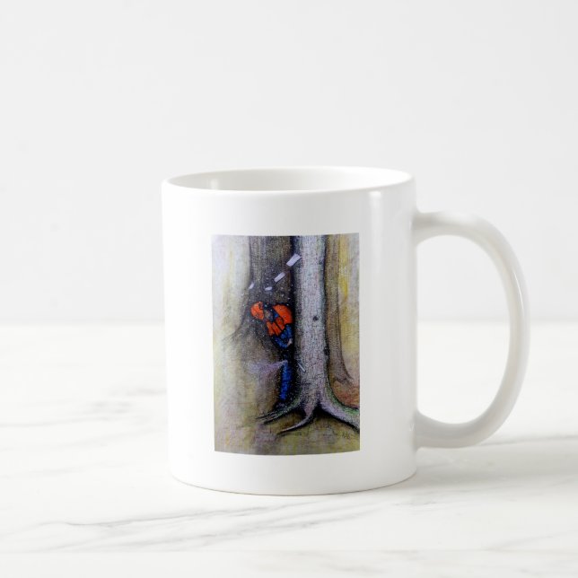 Arborist träd surgeon husqvarna kaffemugg (Höger)