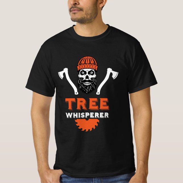 Arborist Träd Surgeon T Shirt (Framsida)