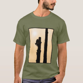 Arborister T shirt: Silhuetterad minimal klimatmin T Shirt