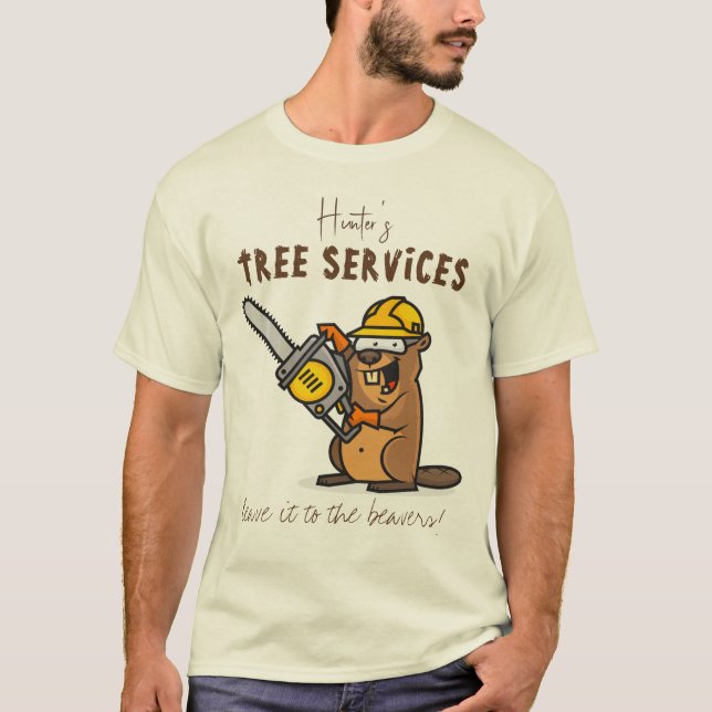 Arborists Forest Träd Care Landscaping T Shirt (Framsida)