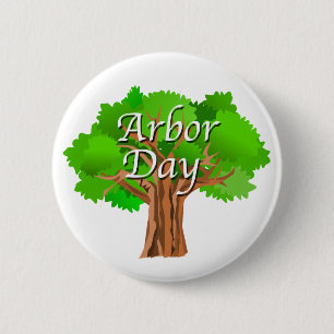 Arbour Day Helgdag Knapp