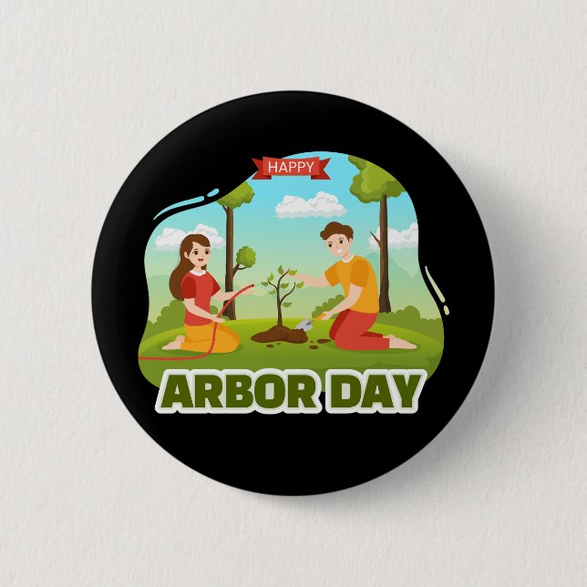 Arbour Day Knapp (Framsida)