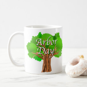 Arbour Day Träd Helgdag Kaffemugg