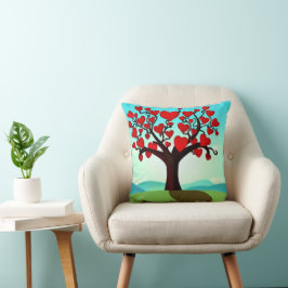 Arbre d’amour - Valentine’s day Kudde