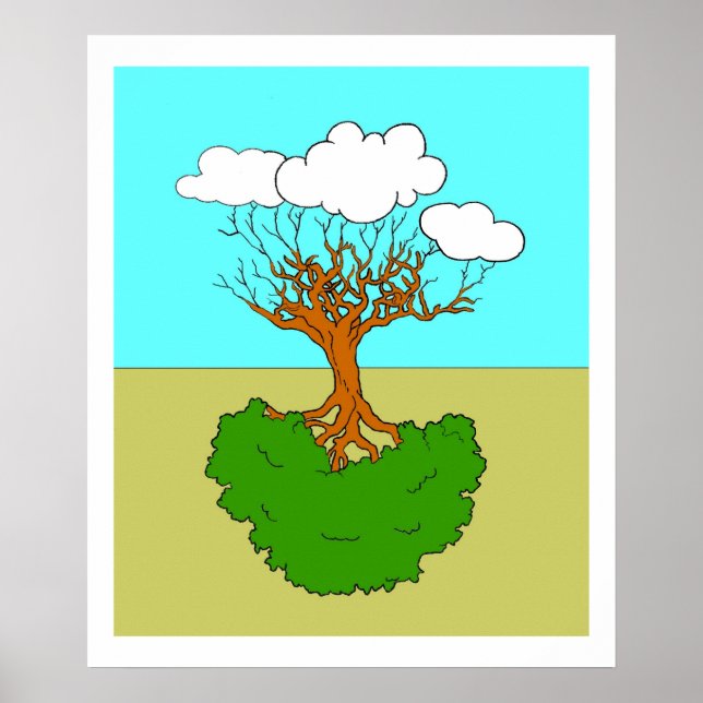arbre renversé poster (Framsidan)