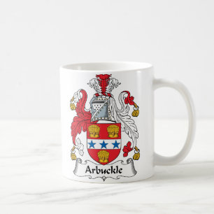 Arbuckle familjvapensköld kaffemugg