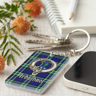 Arbuthnot Clansymbol/Tartan rektangel
