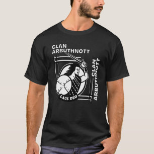 Arbuthnott Klan Gaelic Motto Swordsman T Shirt
