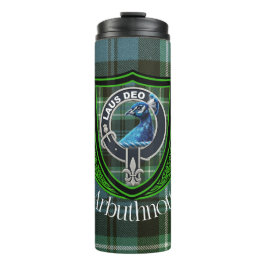 Arbuthnott Scottish Klan Tartan och Vapensköld