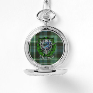 Arbuthnott Scottish Klan Tartan och Vapensköld Armbandsur
