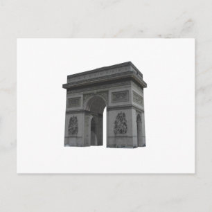 Arc de Triomphe: 3D-modell: Vykort
