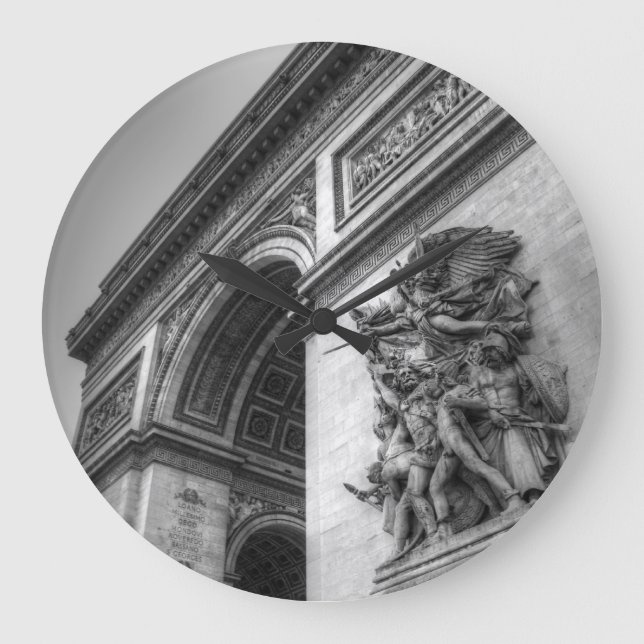 Arc de Triomphe b/w Stor Klocka (Framsida)