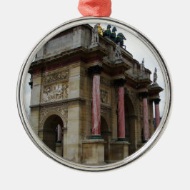 Arc de Triomphe de Carrousel. Julgransprydnad Metall