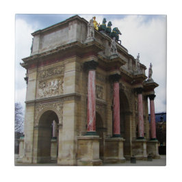 Arc de Triomphe de Carrousel. Kakelplatta