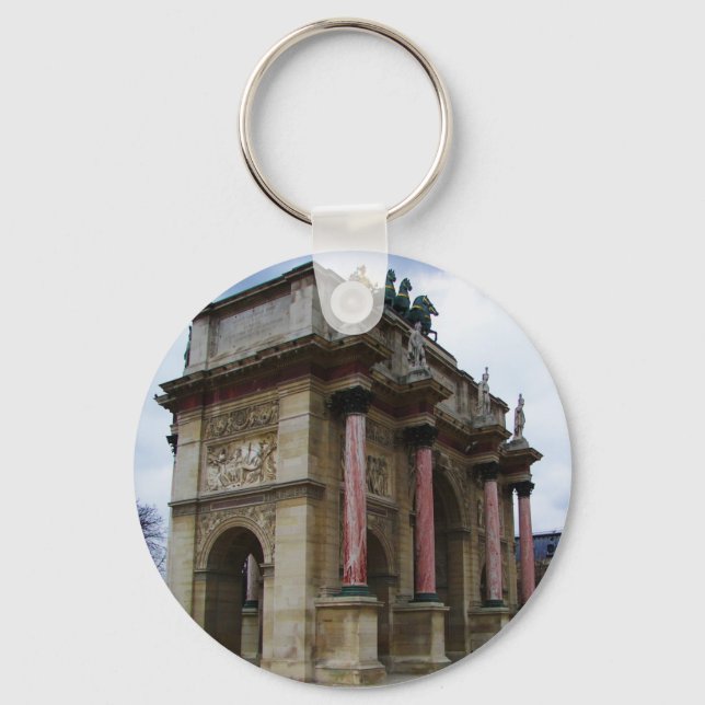 Arc de Triomphe de Carrousel. Nyckelring (Framsida)