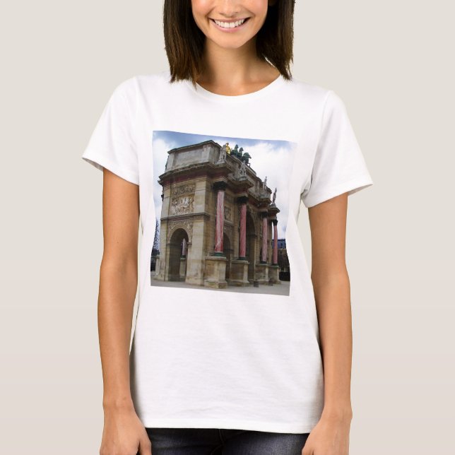 Arc de Triomphe de Carrousel. T Shirt (Framsida)