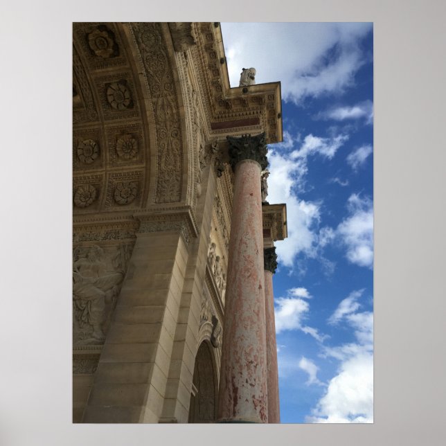 Arc de Triomphe du Carrousel Postcard Poster (Framsidan)