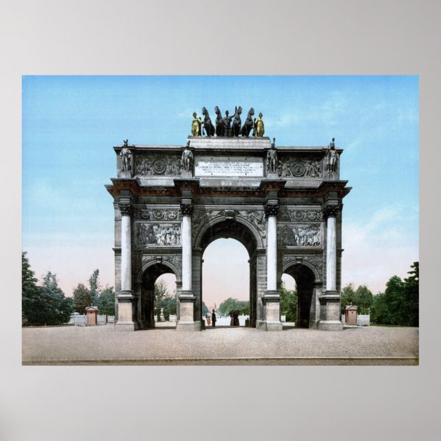 Arc de Triomphe du Carrousel Poster (Framsidan)