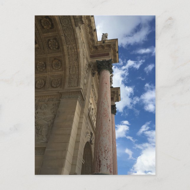 Arc de Triomphe du Carrousel Vykort (Framsida)