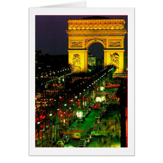 Arc de Triomphe Hälsningskort