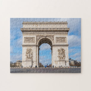 Arc de Triomphe i Paris, Frankrike Pussel