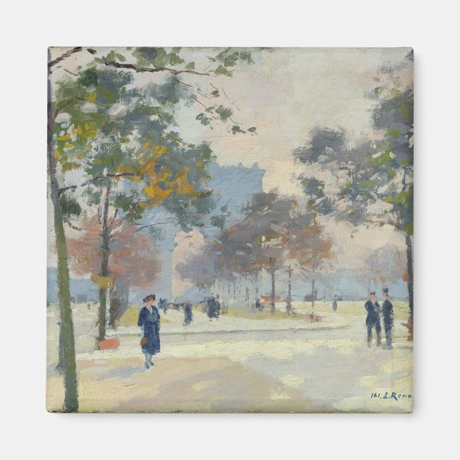 Arc de Triomphe in Autumn, Paris Magnet (Framsidan)