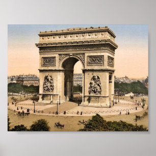 Arc de Triomphe l'Etoile de, Paris, Poster