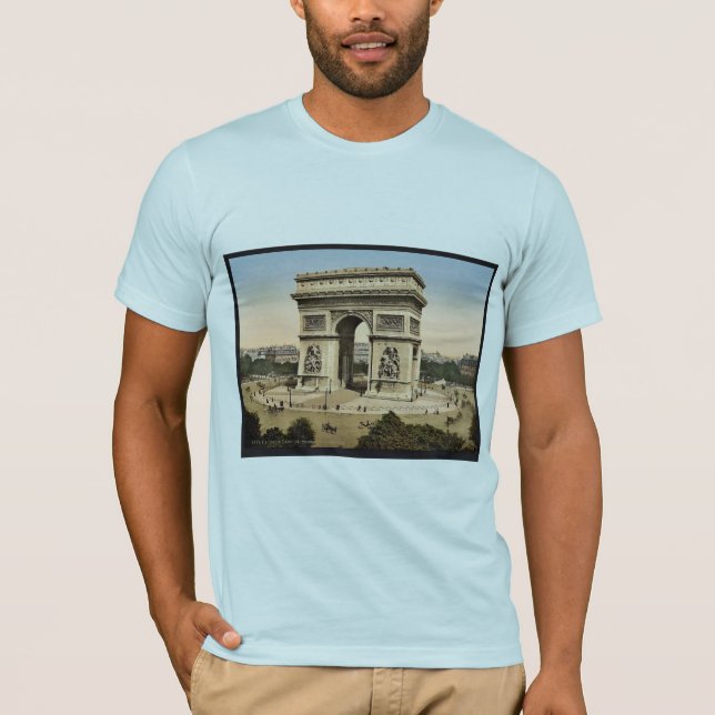 Arc de Triomphe l'Etoile de, Paris, Tee Shirt (Framsida)