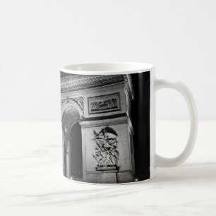 Arc de Triomphe på natten i Paris Kaffemugg