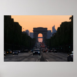 Arc de Triomphe - Paris - Champs-Élysées L'Arc Poster