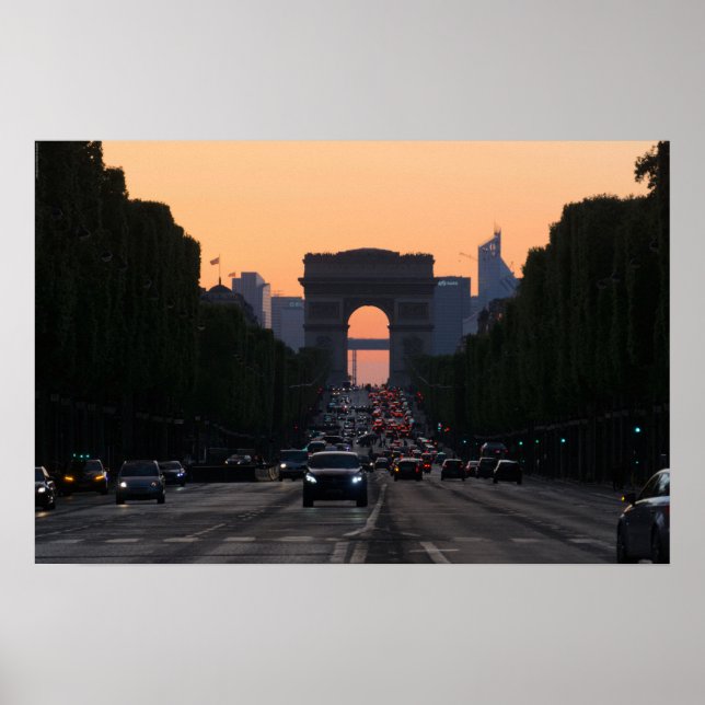 Arc de Triomphe – Paris – Champs-Élysées L'Arc Poster (Framsidan)