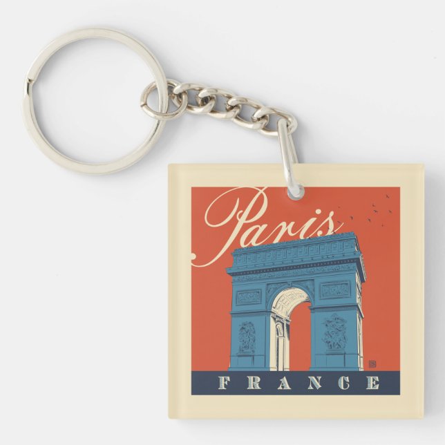 Arc de Triomphe | Paris, Frankrike (Framsidan)