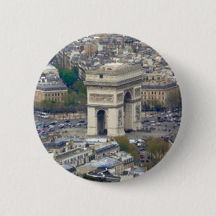Arc de Triomphe Paris Frankrike Knapp