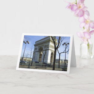 Arc de Triomphe, Paris, Frankrike Kort