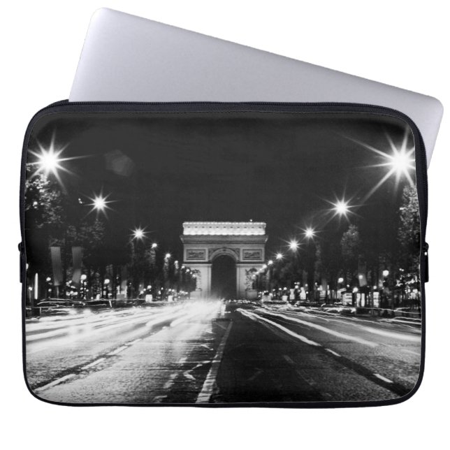 Arc de Triomphe, Paris, Frankrike Laptop Fodral (Framsidan)